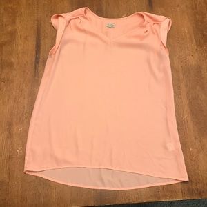 Womens peach blouse
